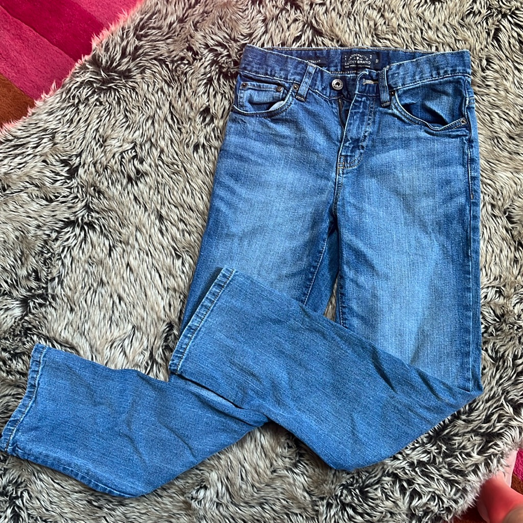 Lucky Brand Straight Leg Denim Jeans